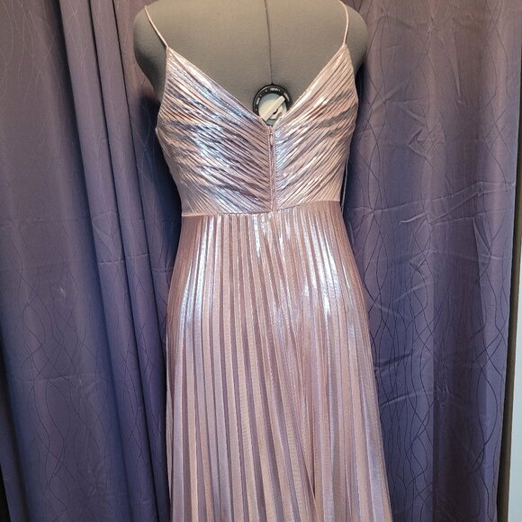 Rose Gold Midi Dress - Picture 3 of 4